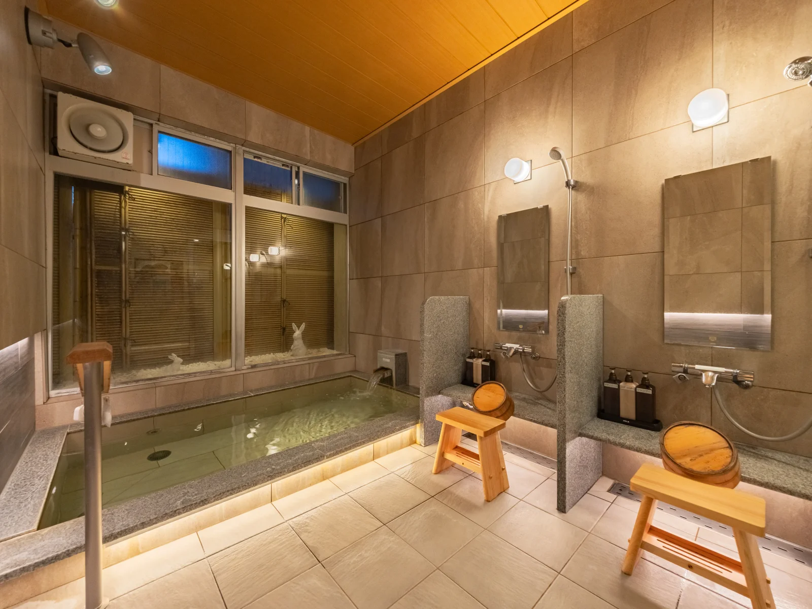 少名の湯の浴室